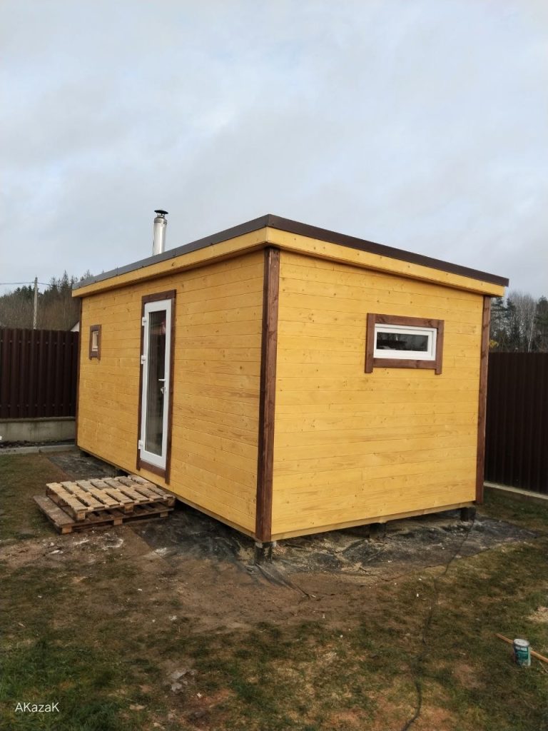 готовая баня 6х3 метра