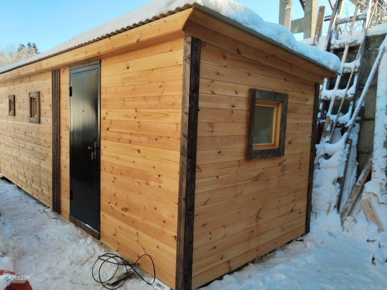 баня готовая 7 х 23