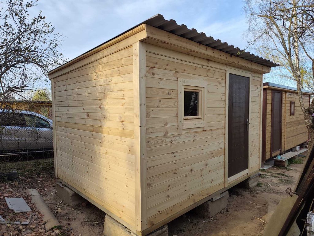 Неутепленная бытовка 4х3