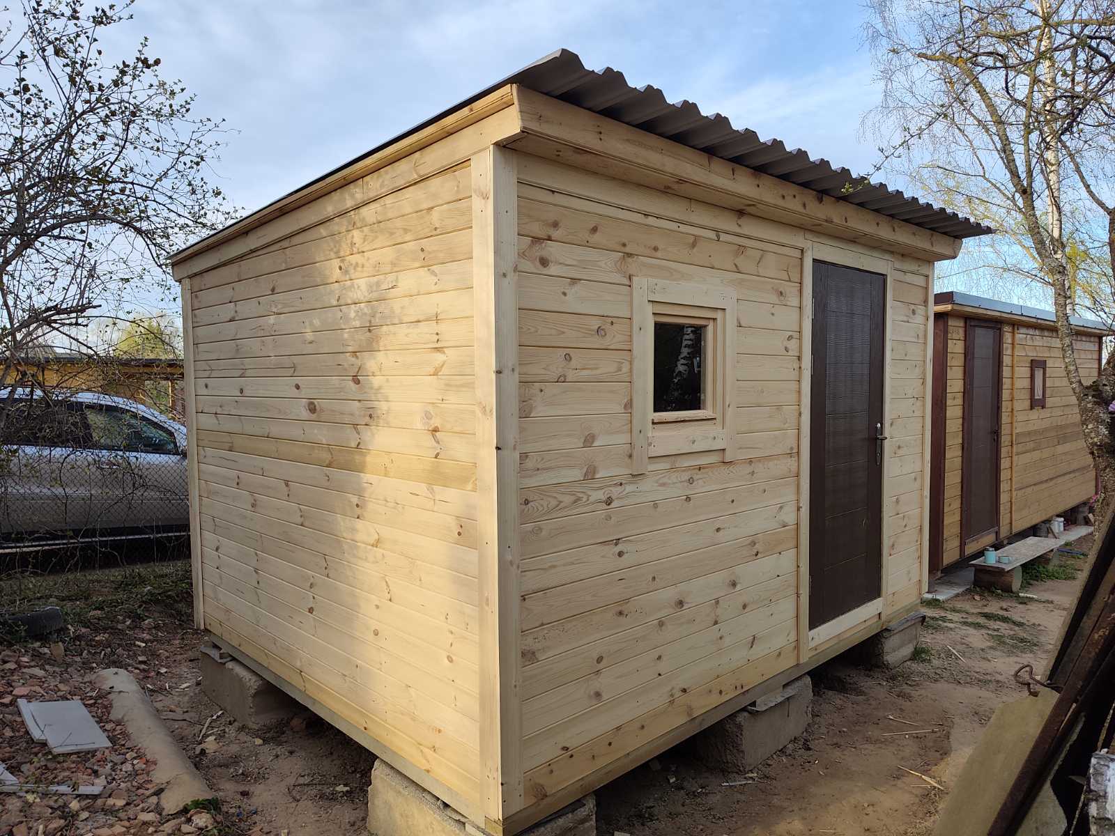 Неутепленная бытовка 4х3